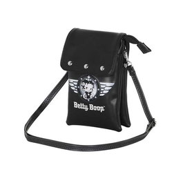 Karactermania Betty Boop Sac banane pour téléphone portable Motor Love en PVC et polyester 12 x 20 x 3 cm