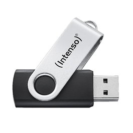 Intenso 3543491 Clé USB 128 Go USB-A 3.2 Gen 1x1 Office Line Noir/Gris