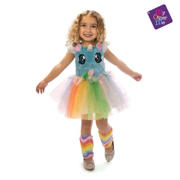 My Other Me Déguisement Licorne Bleu avec Yeux Taille 3-4 Ans - 100% Polyester - Langues: Espagnol, Anglais, Français, Italien, Portugais, Allemand My Other Me Déguisement Licorne Bleu avec Yeux Taille 3-4 Ans - 100% Polyester - Langues: Espagnol, Anglais, Français, Italien, Portugais, Allemand