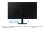 Samsung ViewFinity LS32D604UAU 81,3 cm (32 pouces) Noir