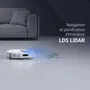 EZVIZ RE5 Aspirateur Robot Laveur 4000 Pa avec Navigation LIDAR, Détection des Tapis et Évitement d'Obstacles