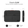 Subblim Housse Air Padding 360 pour ordinateur portable 15.6 pouces - Protection 360° grise