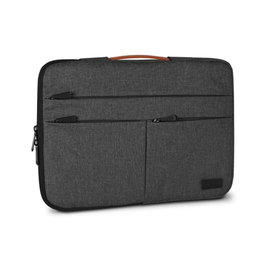Subblim Housse Air Padding 360 pour ordinateur portable 15.6 pouces - Protection 360° grise