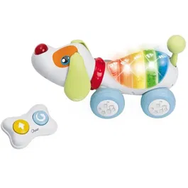 Chicco Chien Dog Ré Mi - Jouet à tirer pour enfant à partir de 18 mois - Développe la motricité - Pour intérieur - Blanc