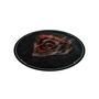 Tapis Gaming Genesis Tellur 400 - Lava Ø 100 cm Tissu Ronde