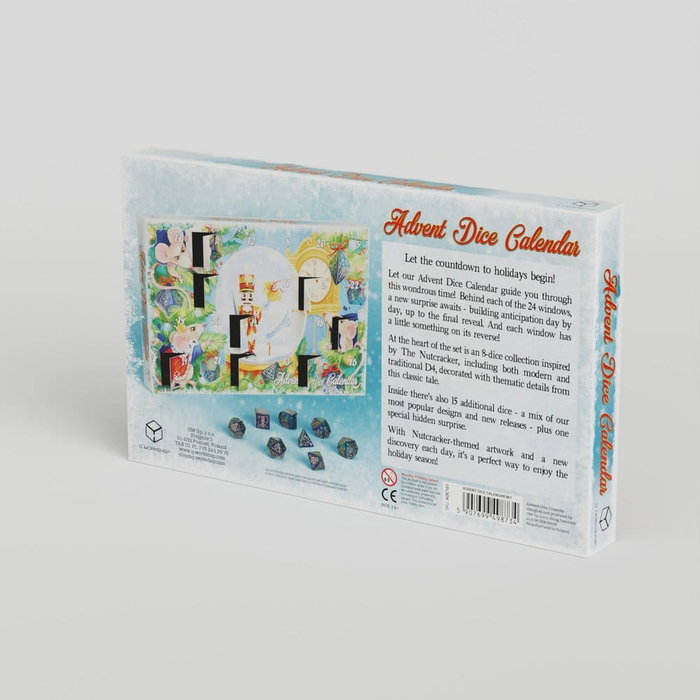 Q Workshop Calendrier de l'Avent de dés Nutcracker