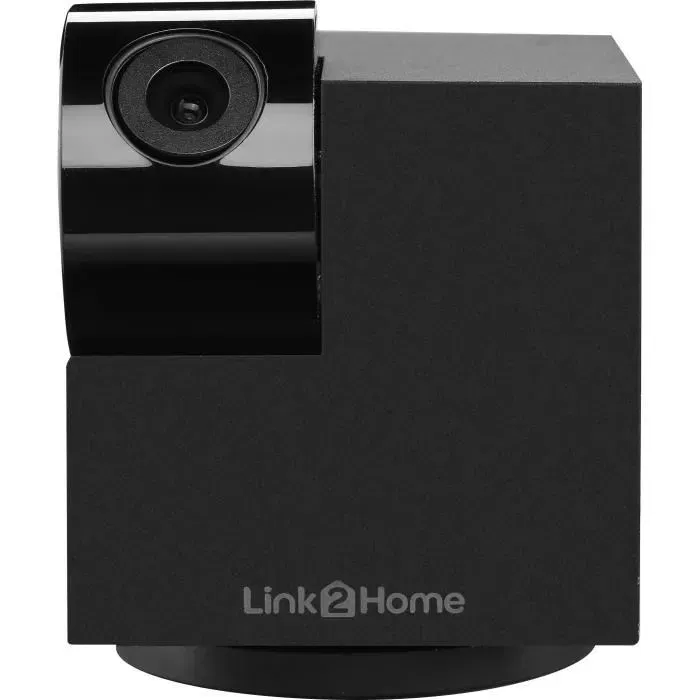 Link2HOME Caméra Wi-Fi extérieure/intérieure motorisée - 1080P, vision nocturne, détection de mouvement 10m, résistance IP65, inclut carte SD 16 Go, compatible Tuya/Onvif