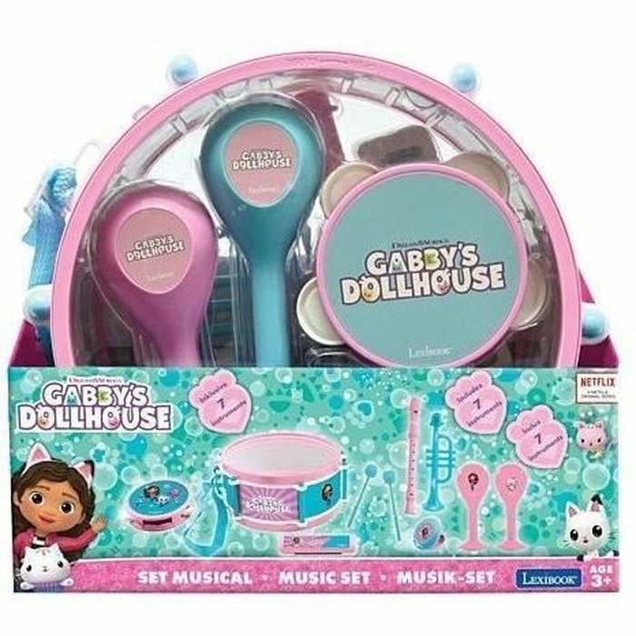 Lexibook Set Musical Gabby et la Maison Magique - 7 instruments Lexibook Set Musical Gabby et la Maison Magique - 7 instruments