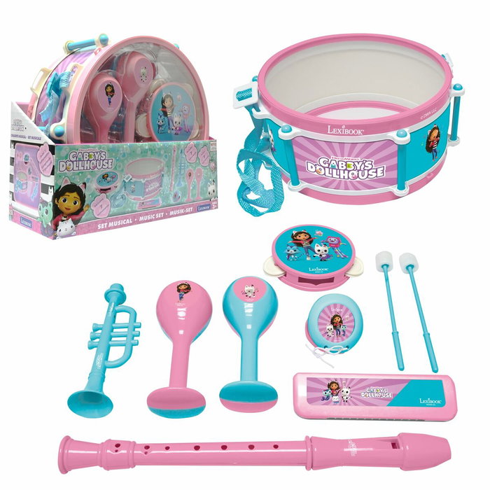Lexibook Set Musical Gabby et la Maison Magique - 7 instruments Lexibook Set Musical Gabby et la Maison Magique - 7 instruments