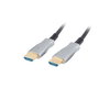 Lanberg Câble HDMI CA-HDMI-20FB-0100-BK Noir 10 m