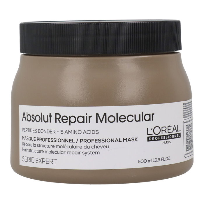 L'Oréal Professionnel Paris ABSOLUT REPAIR MOLECULAR Masque réparateur sans rinçage 500 ml L'Oréal Professionnel Paris ABSOLUT REPAIR MOLECULAR Masque réparateur sans rinçage 500 ml