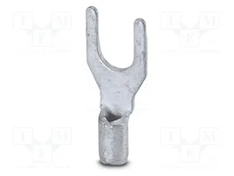 PHOENIX CONTACT Connecteur à fourche M4 1,5mm2 non isolé argent