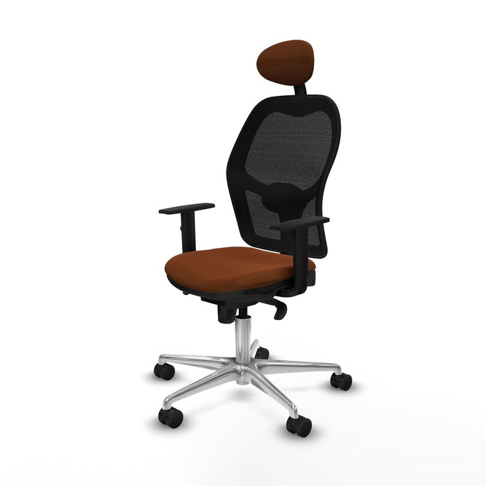 Piqueras y Crespo Chaise de Bureau 1D086N1 Marron Noir Piqueras y Crespo Chaise de Bureau 1D086N1 Marron Noir