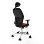 Piqueras y Crespo Chaise de Bureau 1D086N1 Marron Noir