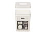 ARTE REGAL Boîte avec couvercle pour lave-vaisselle 3,5L Blanco