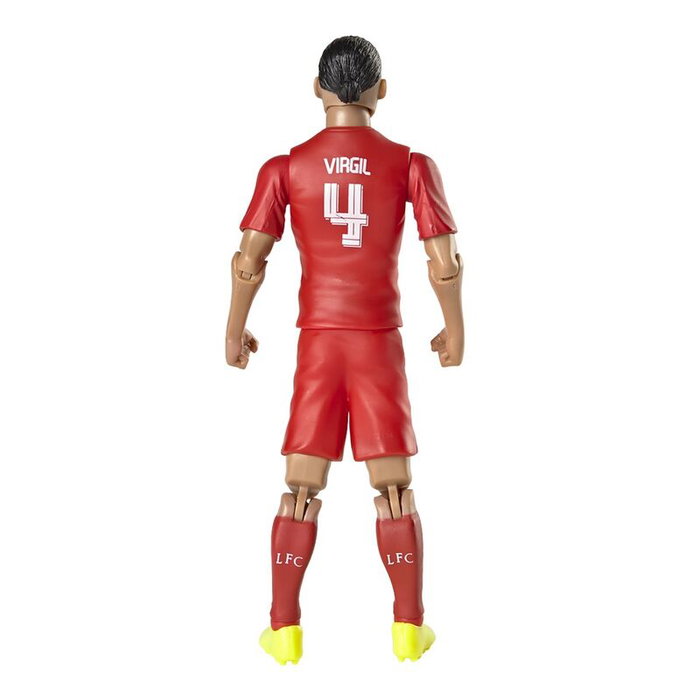 BANBO TOYS Figura Action Virgil van Dijk - Joueur Liverpool Football Club - Figurine Articulée 20 cm BANBO TOYS Figura Action Virgil van Dijk - Joueur Liverpool Football Club - Figurine Articulée 20 cm