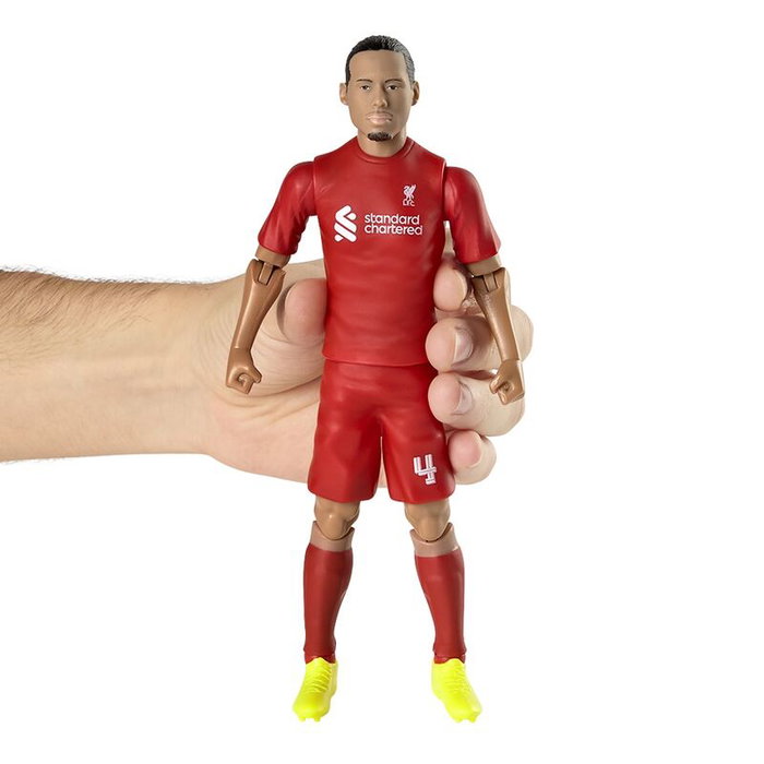 BANBO TOYS Figura Action Virgil van Dijk - Joueur Liverpool Football Club - Figurine Articulée 20 cm BANBO TOYS Figura Action Virgil van Dijk - Joueur Liverpool Football Club - Figurine Articulée 20 cm
