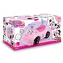 Smoby Porteur Auto Enfant 2 en 1 Minnie avec Coffre de Rangement, Aide à la Marche, Volant, Dès 10 Mois - Fabrication Française
