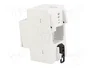 ABB Prise simple Schuko type F pour rail DIN