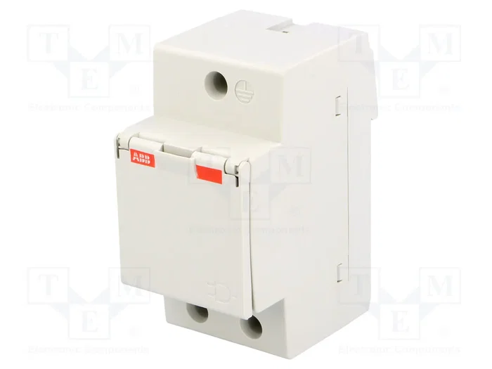 ABB Prise simple Schuko type F pour rail DIN ABB Prise simple Schuko type F pour rail DIN