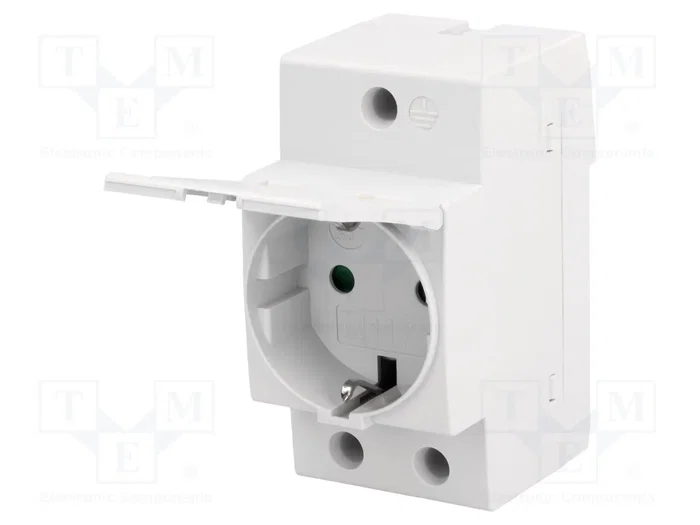 ABB Prise simple Schuko type F pour rail DIN ABB Prise simple Schuko type F pour rail DIN