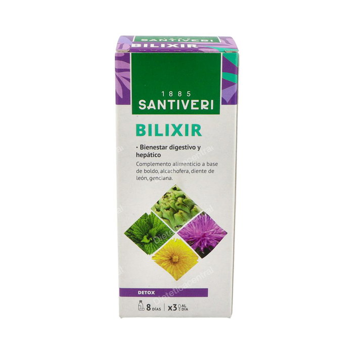 SANTIVERI Bilixir Sirop 240 ml - Complément alimentaire digestion et fonction hépatique SANTIVERI Bilixir Sirop 240 ml - Complément alimentaire digestion et fonction hépatique
