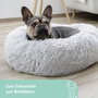 Kerbl Corbeille Fluffy Gris clair Ø60 x 18 cm