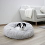 Kerbl Corbeille Fluffy Gris clair Ø60 x 18 cm