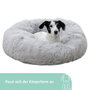 Kerbl Corbeille Fluffy Gris clair Ø60 x 18 cm