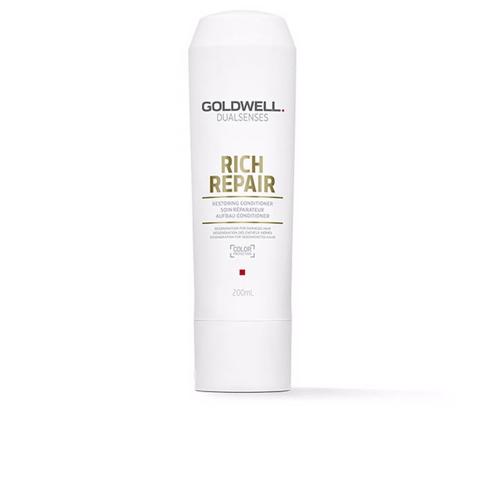 Goldwell RICH REPAIR Après-shampooing Revitalisant Cheveux Secs et Abîmés - Facilite le Démêlage, Anti-casse - 200 ml Goldwell RICH REPAIR Après-shampooing Revitalisant Cheveux Secs et Abîmés - Facilite le Démêlage, Anti-casse - 200 ml