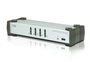 Aten CS1914 Commutateur KVM DisplayPort 4 ports USB 3.0 - Résolution 4K à 30 Hz - Hub USB 3.1 - Câbles inclus