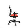 Piqueras y Crespo 3D036G0 Chaise de Bureau Orange Foncé