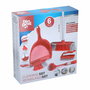 Kit de nettoyage et de rangement Dirt Devil Acier inoxydable Plastique Caisse (6 Pièces)
