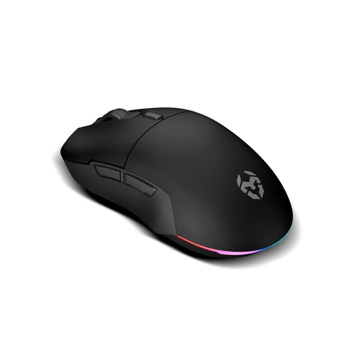 Souris Krom NXKROMKOMET 2400 dpi Noir Rouge