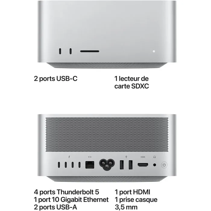Apple Mac Studio M5 Max 36 Go 512 Go SSD Apple Mac Studio M5 Max 36 Go 512 Go SSD