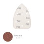 WOLFPACK LINEA PROFESIONAL Feuilles de ponçage Delta Velcro grain 40, 10 pièces