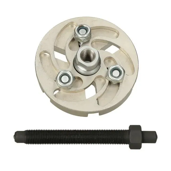 KS Tools 150.3130F - Extracteur de poulie universel à 3 griffes pour moteurs, compact et adapté à différents diamètres