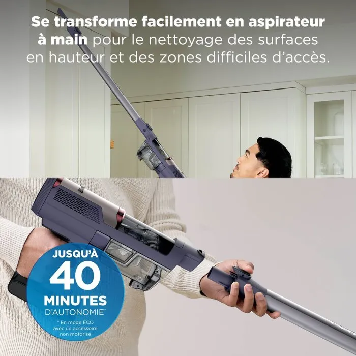 Shark PowerLite BU3621EUT - Aspirateur Balai sans fil avec Vidage automatique