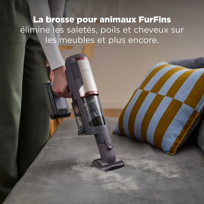 Shark PowerLite BU3621EUT - Aspirateur Balai sans fil avec Vidage automatique