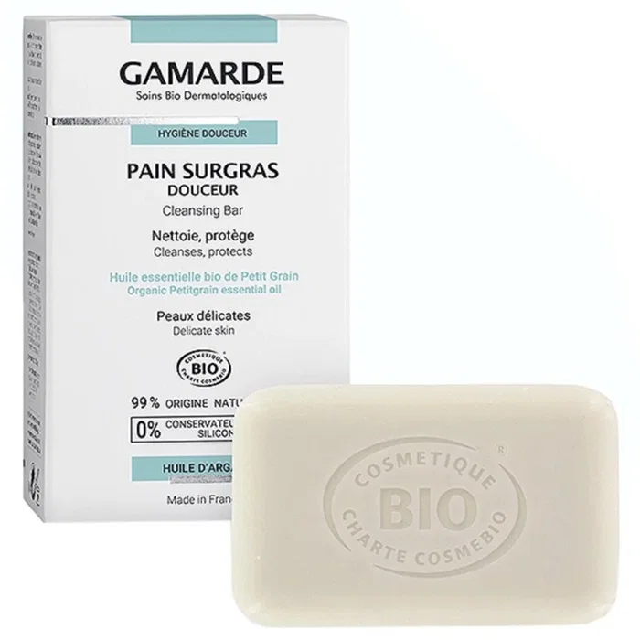 Gamarde Pain de savon dermatologique bio hydratant Gamarde Pain de savon dermatologique bio hydratant