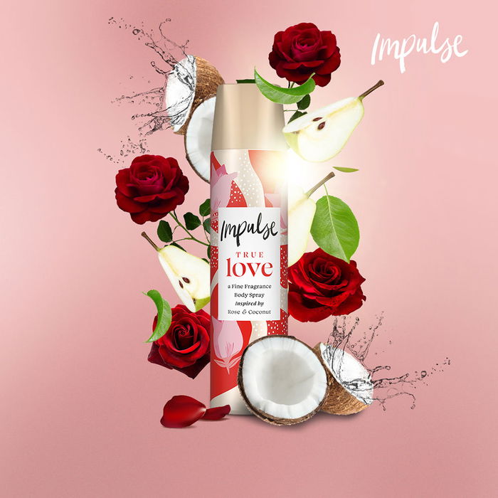Impulse LOVE Brume Corporelle Parfumée 75 ml