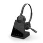 Jabra Engage 65 Stereo - Casque sans fil professionnel DECT - Bluetooth 5.0, portée 150 m, réduction de bruit, 13h d'autonomie, noir