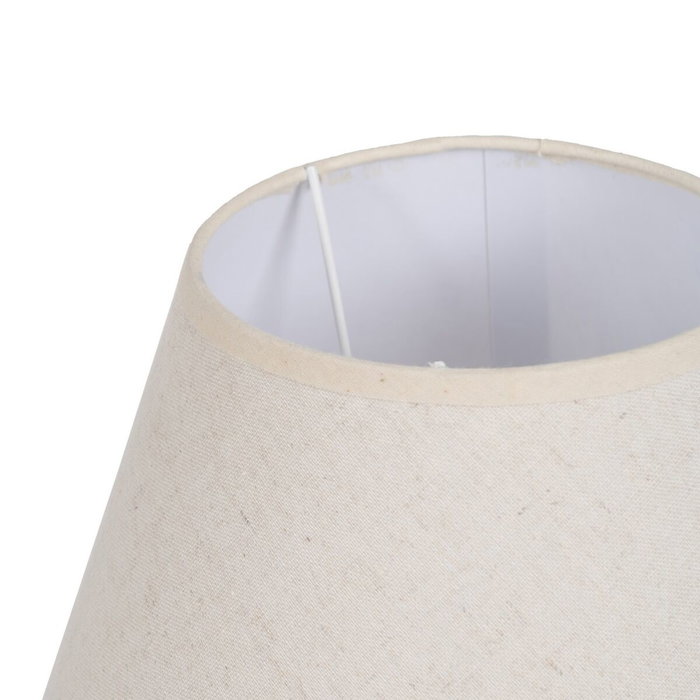 BigBuy Home Lampe de bureau Beige Gris 60 W BigBuy Home Lampe de bureau Beige Gris 60 W