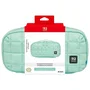 Hori Housse de Transport Étuï Puff Pouch Rembourrée pour Jeux Nintendo Switch 2 - Protection Compacte - Vert Cozy Green