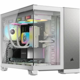 Corsair 2500X Boîtier PC mATX Noir/Aluminium Obsidien