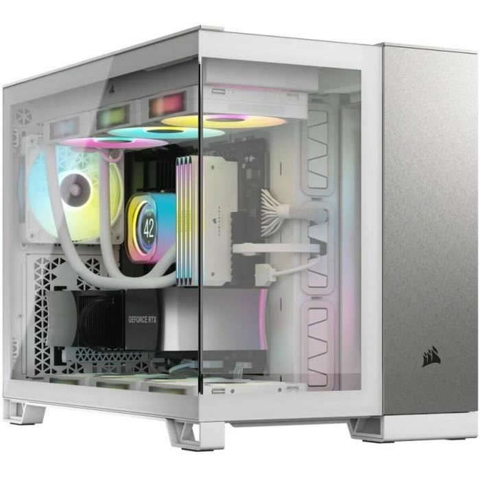 Corsair 2500X Boîtier PC mATX Noir/Aluminium Obsidien Corsair 2500X Boîtier PC mATX Noir/Aluminium Obsidien