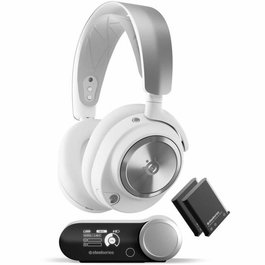 SteelSeries Casque Gaming Arctis Nova Pro Sans Fil / 61524 - Blanc