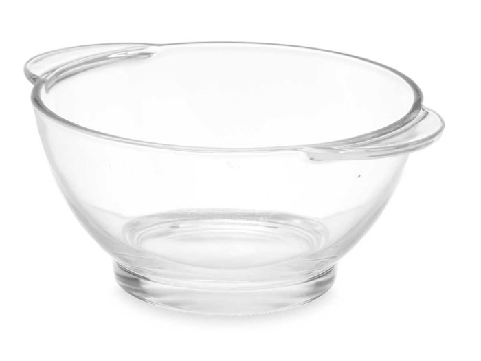 Vivalto Bol à Consommé avec Anses 580 ml Verre Transparent 18 x 7 x 14.5 cm (Set de 24)