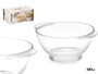 Vivalto Bol à Consommé avec Anses 580 ml Verre Transparent 18 x 7 x 14.5 cm (Set de 24)