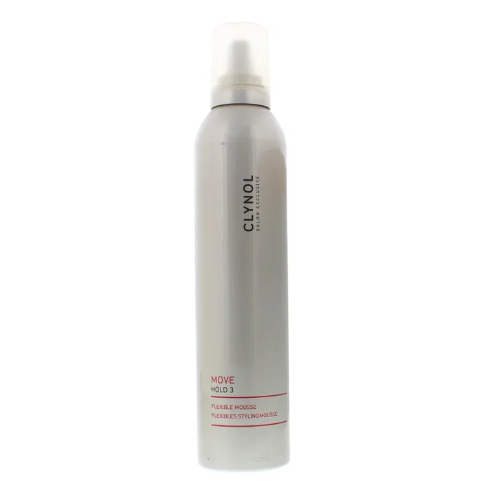 Clynol Move Hold 3 Mousse coiffante pour volume, corps et tenue flexible - 300 ml
